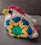 Crochet Granny Square Chicken 