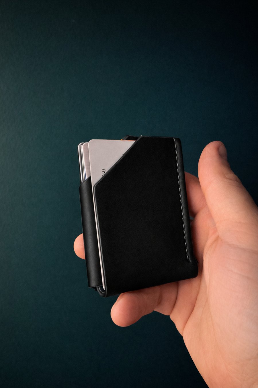 Handmade  Leather Card Holder Wallet