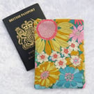 Passport Cover, passport pouch, made from Liberty Tana Lawn, floral