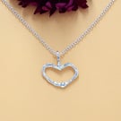 Melted Heart Pendant