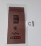 Bookmarks. Set of 3 bookmarks. Teacher gift. Ref 420 - Image 4