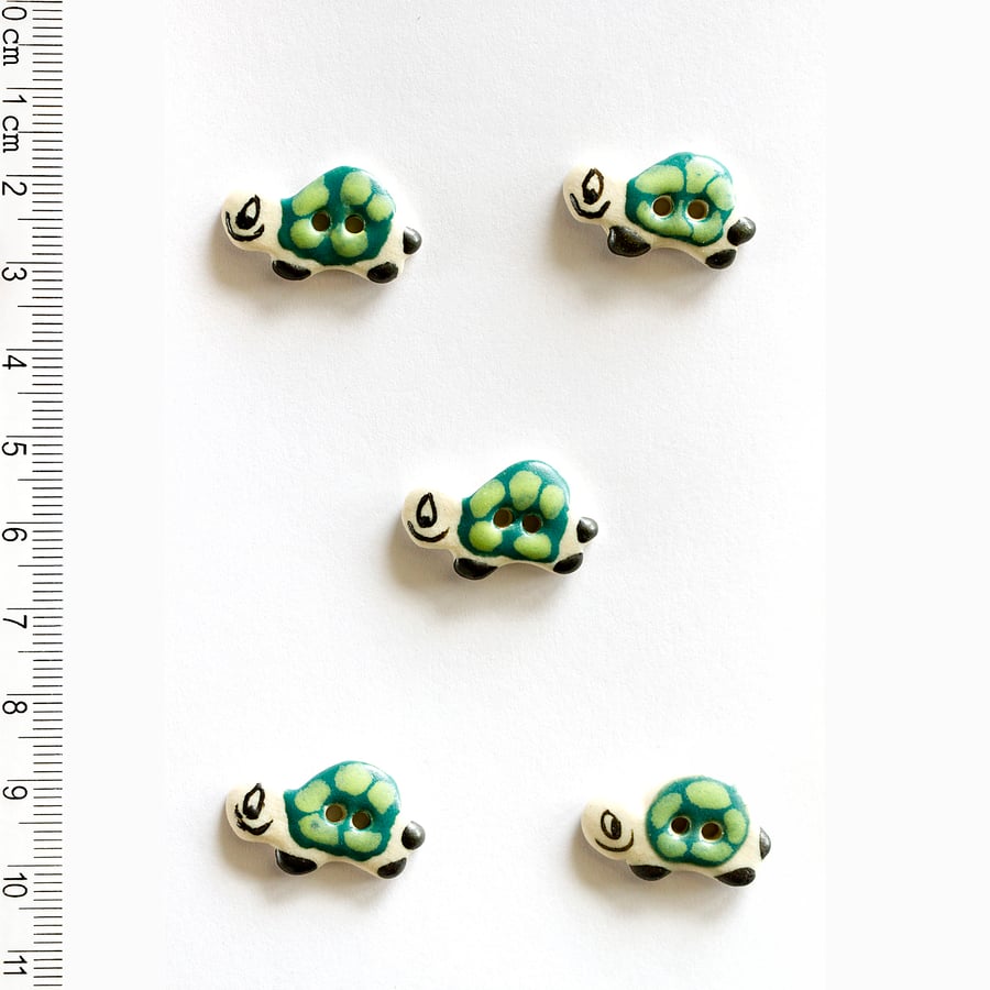 L123 Tortoise Buttons