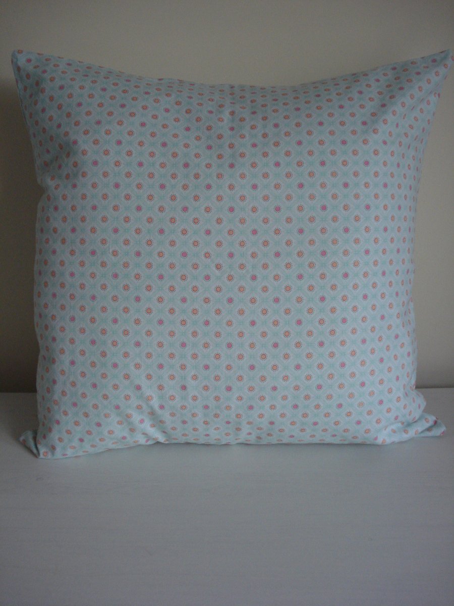 Cushion Cover, Geometric, Scandinavian Style, Scandi, Turquoise 