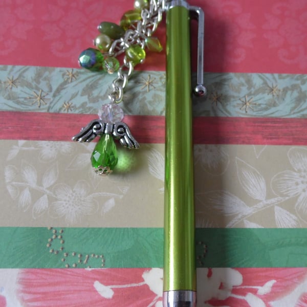 Bling green tablet pen