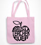 Best Teacher Ever Tote Bag End Of School Teacher Leaving Present Gift Thankyou  - Image 4