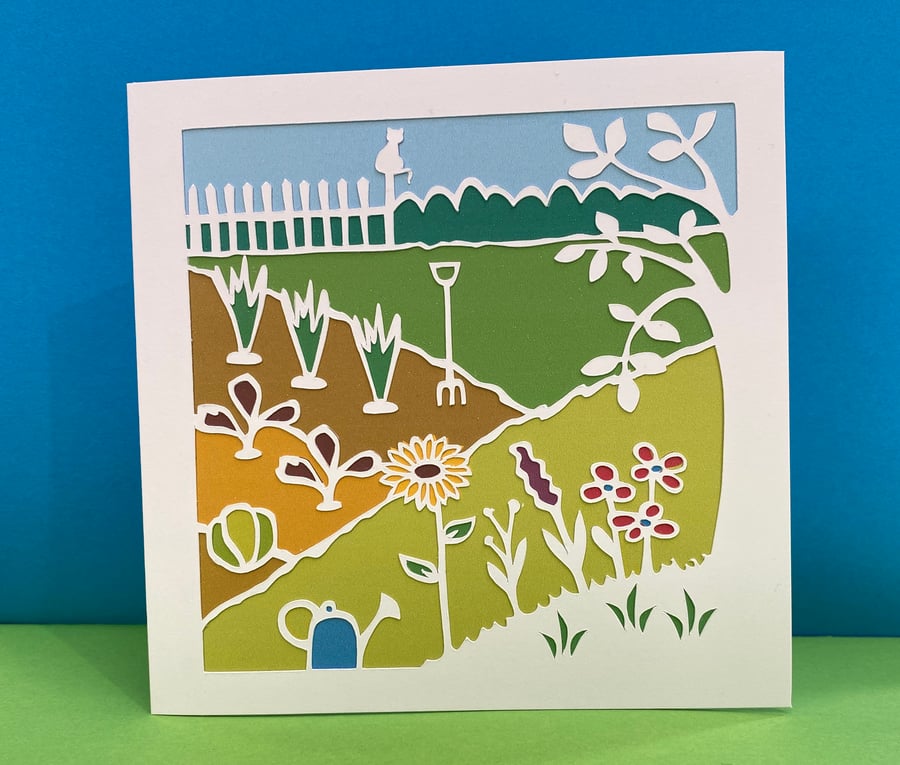 Gardening Card - Birthday Card - Blank Card - Gardener