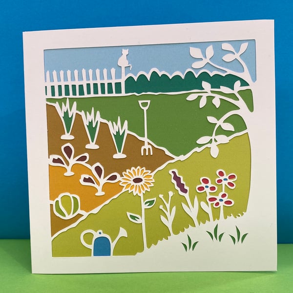 Gardening Card - Birthday Card - Blank Card - Gardener