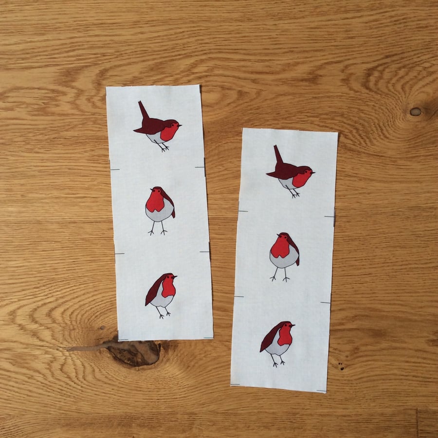 Robin fabric strips