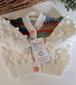 Bobble Design Merino Wool Baby Cardigan 0-6 months size - Image 6