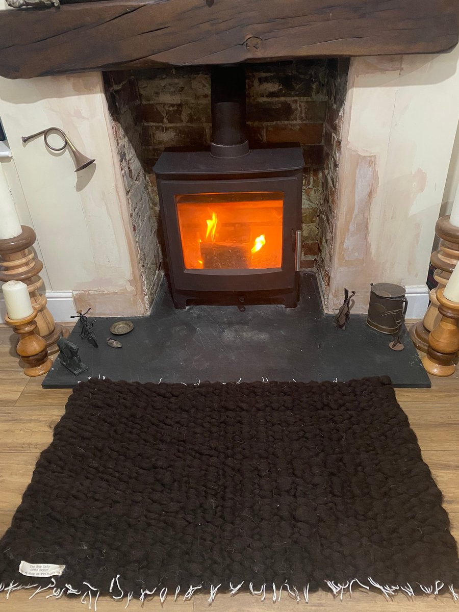 Black Jacob, British Wool Rug