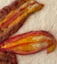 Hand Felted Lily Textile Artwork  - Image 6