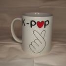 K-Pop Heart Mug