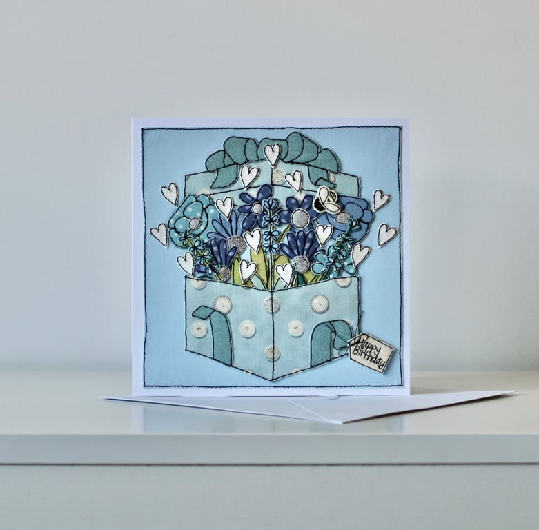 Handmade Blank Birthday Card