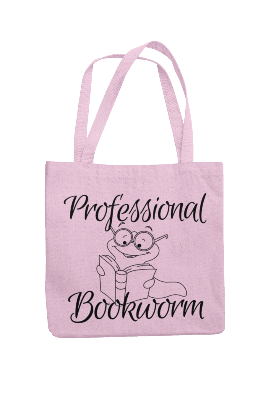 Professional Bookworm - Novelty Tote Shopper Bag