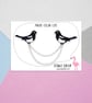 Magpie Collar Chain - Hardpainted - Jewellery