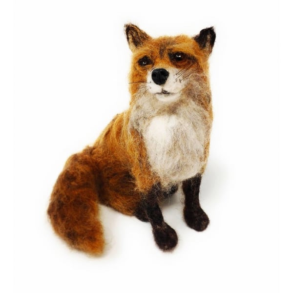 The Crafty Kit Company 'Fabulous Mr Foxy' Needle Felting Kit