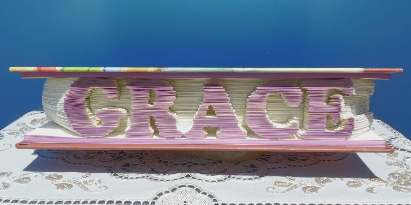 GRACE Sideways COMBI Book Folding Pattern - EMAILED PDF PATTERN