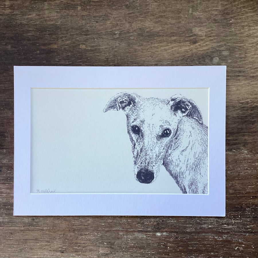 Sighthound Print - Greyhound, Whippet, Galgo, Lurcher, dog dad, dog mum