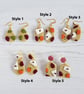 NEW Autumn themed statement earrings, ONE OF EACH AVAILABLE - Image 9