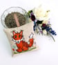 Raggy Fox Linen Lavender Bag 