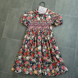 Smocked Dress size 3-4 years