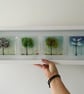 Fused glass four seasons frame - Image 1
