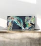 Abstract flow fluid acrylic canvas  - Image 2