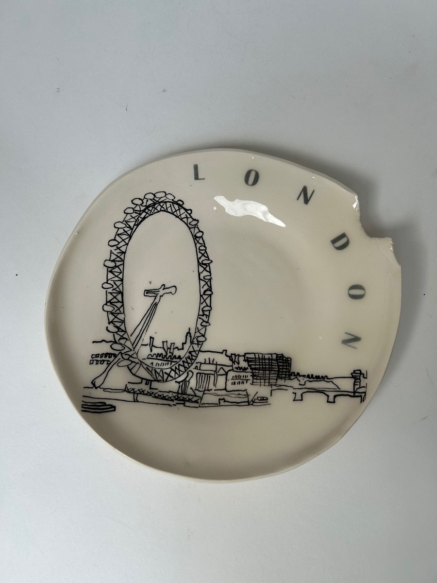 The London Eye Plate - The London Collection