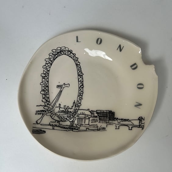 The London Eye Plate - The London Collection