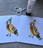 Goldfinch Bird Birthday Card - Image 5