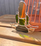 Yoga Meditation Pose - Reverse in stained glass - Image 2
