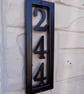 Framed Number  Wall Plaque......................Wrought Iron (Forged Steel)  - Image 3