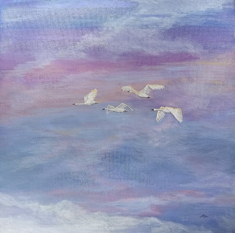 Galloway Wings - Greetings card