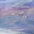 Galloway Wings - Greetings card