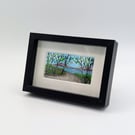 Untitled Framed Miniature Lakeside Painting 