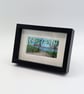 Untitled Framed Miniature Lakeside Painting 