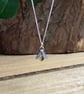 Handmade Silver Bluebell Necklace - Image 4