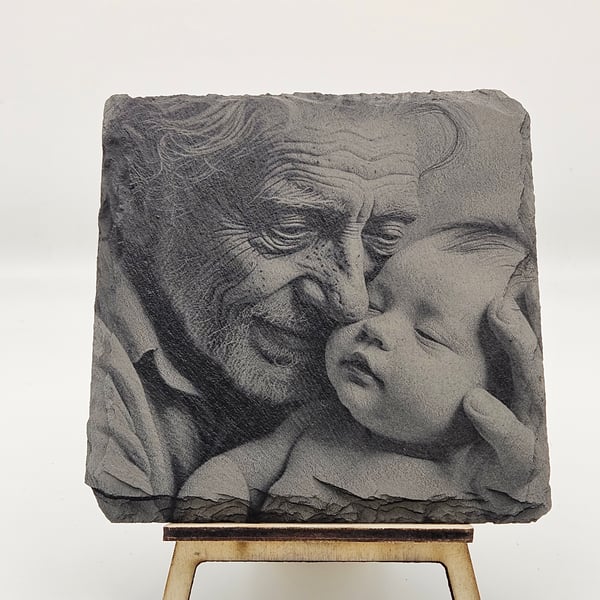 Professional laser engraved slate
