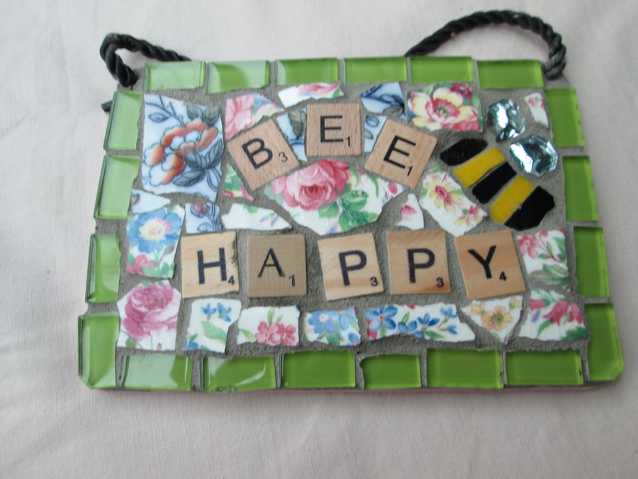 Bee Happy sign