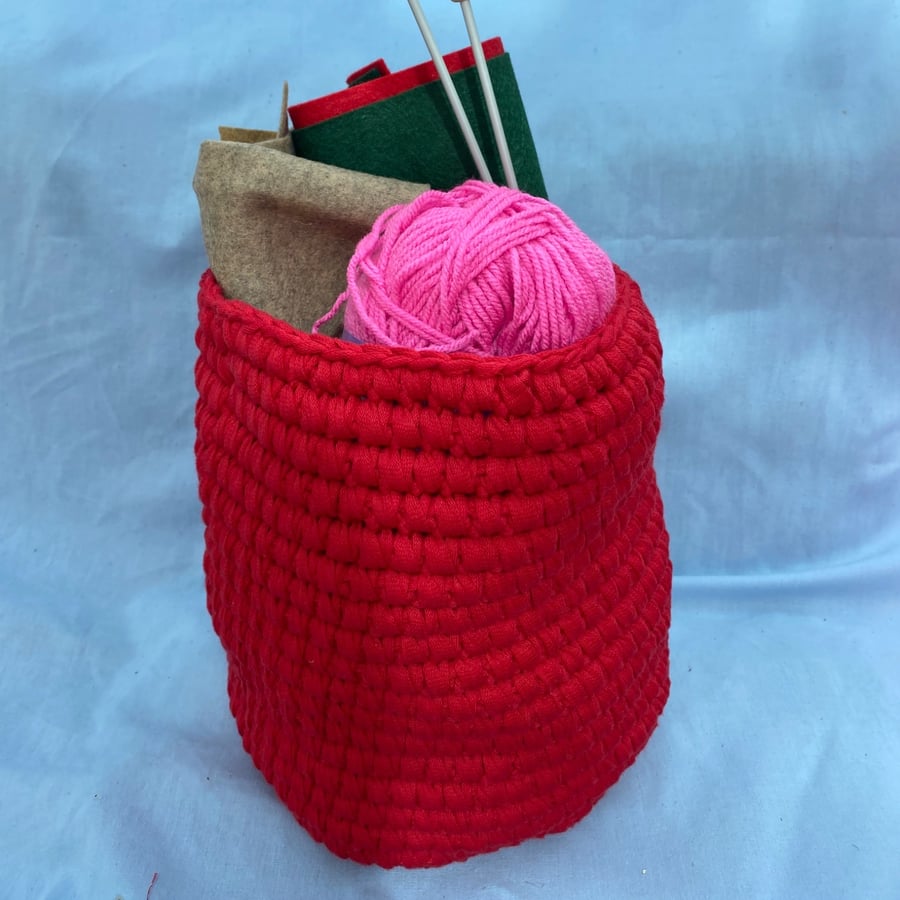 Gift for a Red. Storage and Work Trays for the Home or Workroom on Display.     
