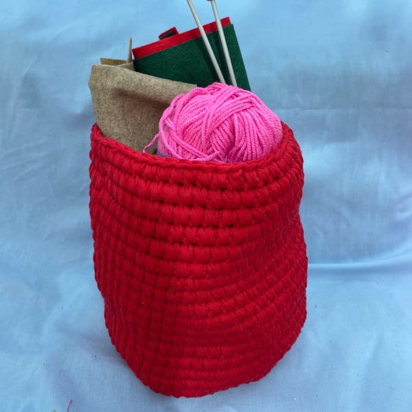 Gift for a Red. Storage and Work Trays for the Home or Workroom on Display.     