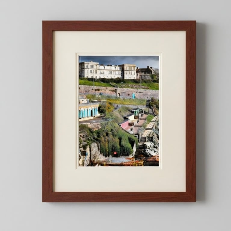 Plymouth Hoe Photo Print - Storm Clouds Devon Coastal Wall Art