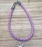  Pink Anchor Bracelet (444) - Image 1