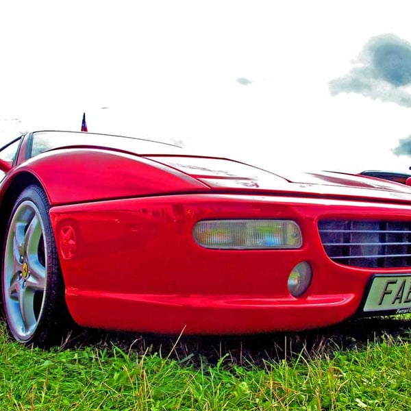 Ferrari Sports Motor Car Photograph Print