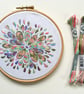 Embroidery Kit - Abstract Embroidery Kit, Hand Embroidery - Image 4