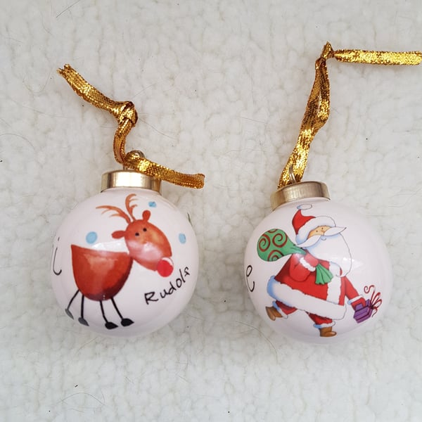 Ceramic Christmas Bauble