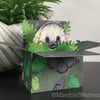Hedgehog 3D Box Card. Blank or Personalised for any occasion. Gift card holder.