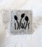 Felt Embroidered Brooch - Image 1