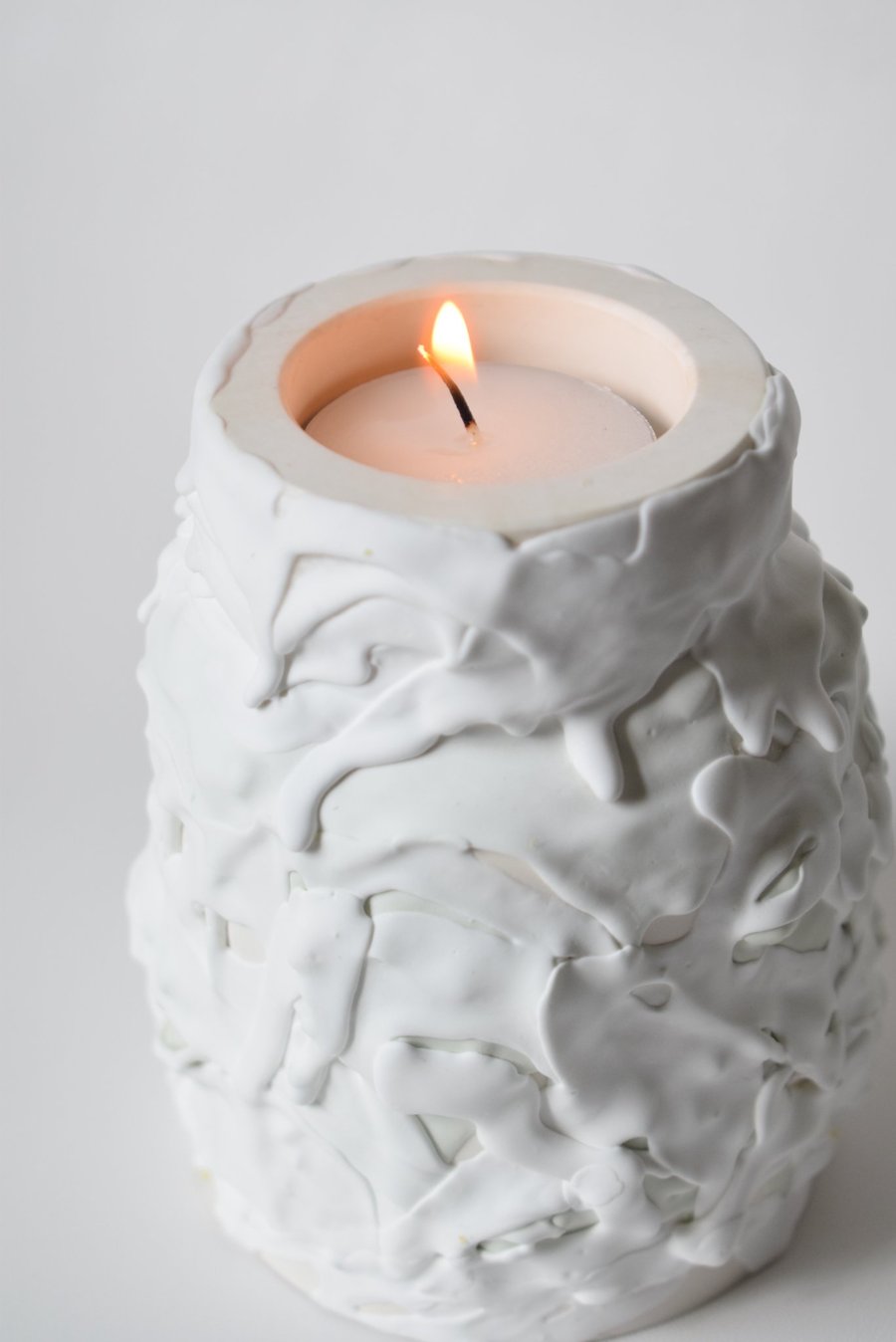 Handmade Tealight Candle Holder