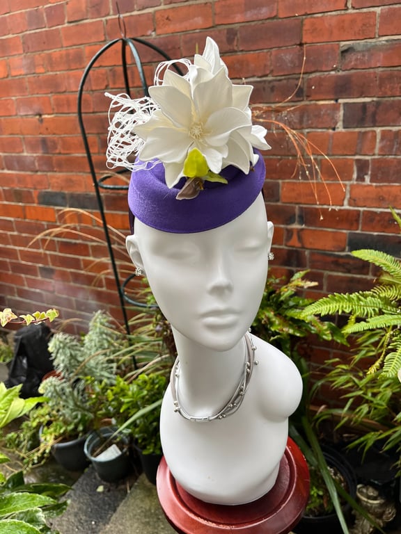 Beautiful Handmade hat, Hat for the Races, Hats for Ascot, Special Occasion Hats